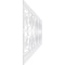 Ekena Millwork 44"H x 94 1/2"W Norwood PVC Wainscot Paneling Kit WPK44X94NWD - alternate 3